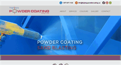 Desktop Screenshot of highspypowdercoating.ca